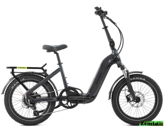 Preview: Faltrad Elektrofahrrad Zemto-Kemoway Z3, Mit Bremslicht sehr stark! schwarz